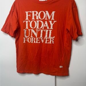 Orange Graphic T-Shirt